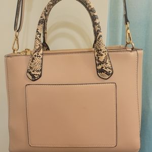 A New Day Pink Snakeskin Purse